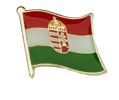 Hungary National Flag Lapel Pin / Hungary Flag Lapel clothes / Hungary country flag Badge / Hungarian national flag Brooch / enamel pins