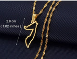 18K Gold Plated Somalia - Somalia Necklace - Somalia Necklaces