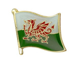 Wales National Flag Lapel Pin / Wales Flag Lapel Clothes / Wales Country Flag Badge / Welsh National Flag Brooch / Wales Enamel Pins