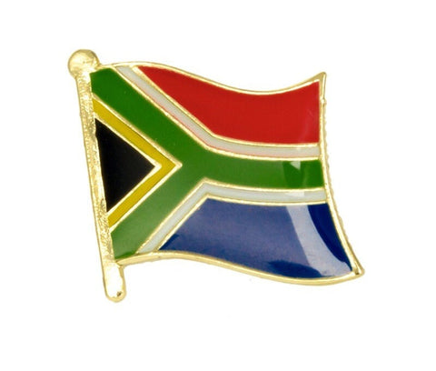 South Africa National Flag Lapel Pin / South Africa Flag Lapel Clothes / Country Flag Badge / National Flag Brooch /  Enamel Pins