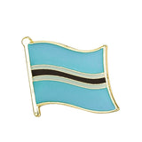 Botswana National Flag Lapel Pin / Botswana Flag Lapel Clothes / Botswana Country Flag Badge / National Flag Brooch / Botswana Enamel Pins