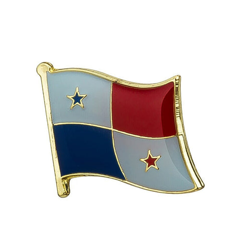 Panama National Flag Lapel Pin / Panama Flag Lapel Clothes / Panama Country Flag Badge / National Flag Brooch / Panama Enamel Pins