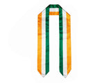 Ireland Flag Graduation Stole, Ireland Flag Graduation Sash, Ireland Graduation Stole, Ireland Flag Graduation Stole