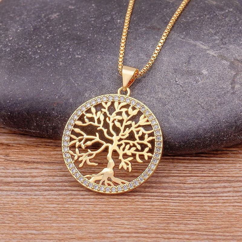 Tree Of Life Necklace / Charm Necklace / Tree Of Life Pendant / Necklace / Tree Of Life Gift / Religious Necklace / Nature Necklace