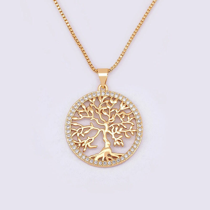 Tree Of Life Necklace / Charm Necklace / Tree Of Life Pendant / Necklace / Tree Of Life Gift / Religious Necklace / Nature Necklace