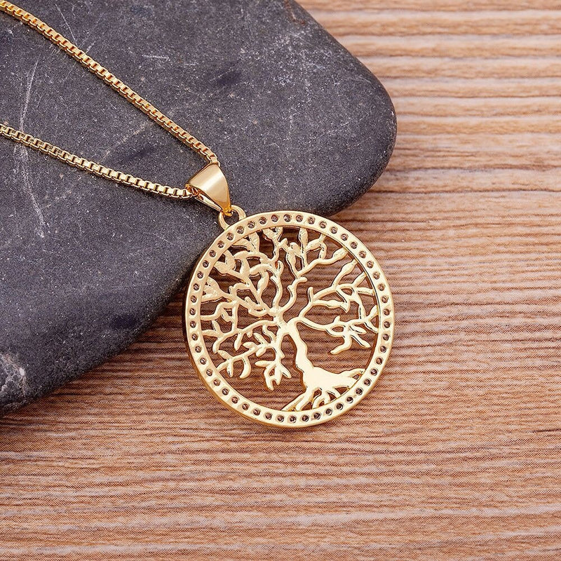 Tree Of Life Necklace / Charm Necklace / Tree Of Life Pendant / Necklace / Tree Of Life Gift / Religious Necklace / Nature Necklace