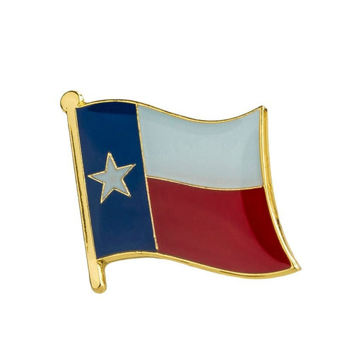 Texas State flag lapel pin / USA  Texas flag clothes brooch / enamel pins /  Texas flag Badge /  Texas pin