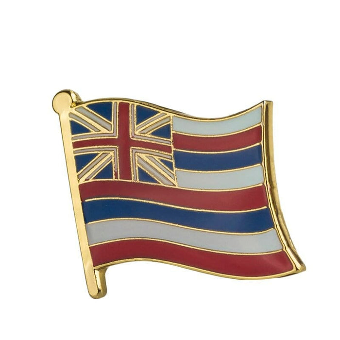 Hawaii State Flag Lapel Pin / Usa  Hawaii Flag Clothes Brooch / Enamel Pins /  Hawaii Flag Badge /  Hawaii Pin