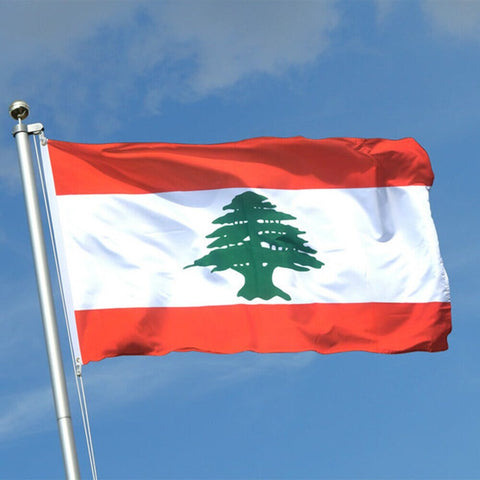 Large Lebanon Flag / Large Lebanon Art / Lebanon Wall Art / Lebanon Poster / Lebanon Gifts / Lebanon Map / Lebanon Pendant