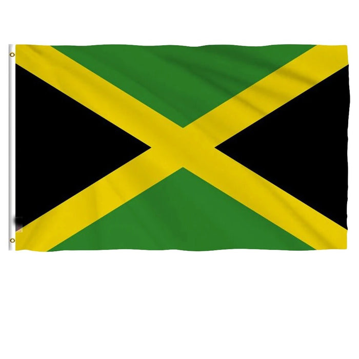 Large Jamaica Flag / Large Jamaica Art / Jamaica Wall Art / Jamaica Poster / Jamaica Gifts / Jamaica Map / Jamaica Pendant