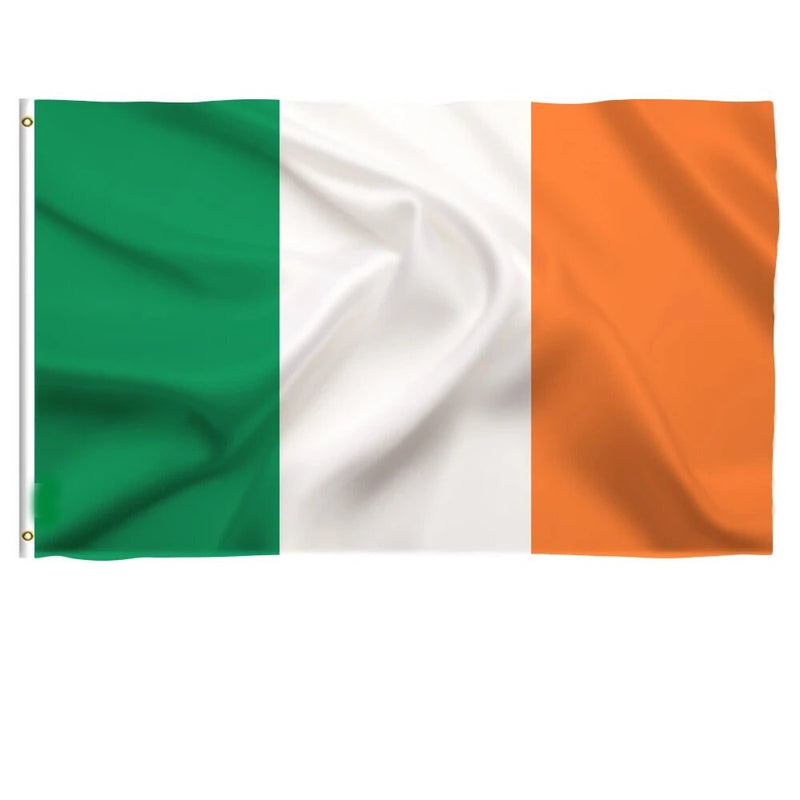 Large Ireland Flag / Large Ireland Art / Ireland Wall Art / Ireland Poster / Ireland Gifts / Ireland Map / Ireland Pendant / Ireland
