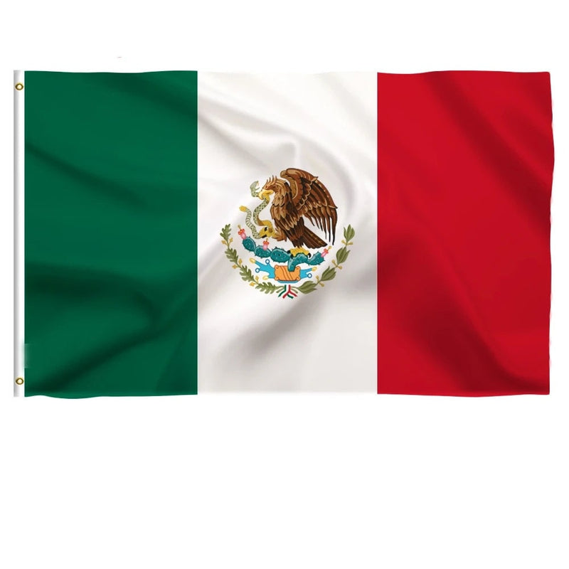 Large Mexico Flag / Large Mexico Art / Mexico Wall Art / Mexico Poster / Mexico Gifts / Mexico Map / Mexico Pendant / Mexico Necklace