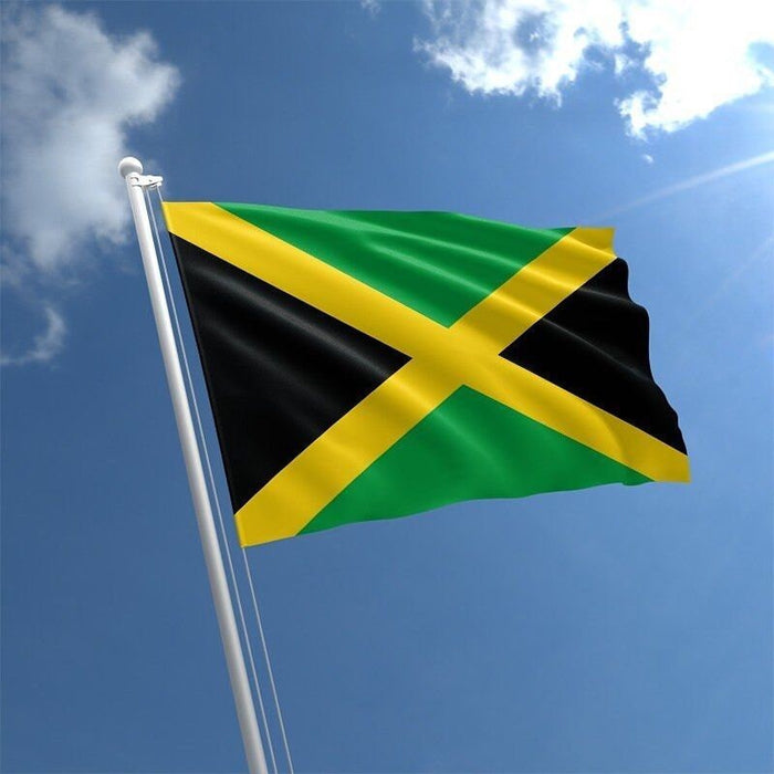 Large Jamaica Flag / Large Jamaica Art / Jamaica Wall Art / Jamaica Poster / Jamaica Gifts / Jamaica Map / Jamaica Pendant