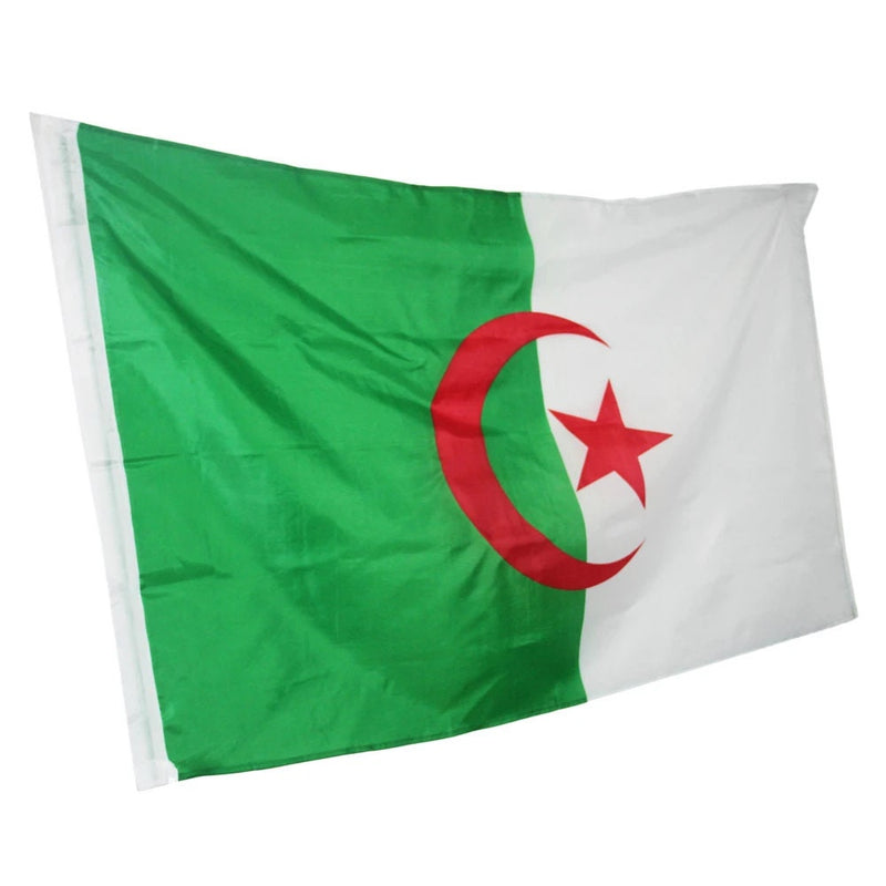 Large Algeria Flag / Large Algeria Art / Algeria Wall Art / Algeria Poster / Algeria Gifts / Algeria Map / Algeria Pendant / Algeria