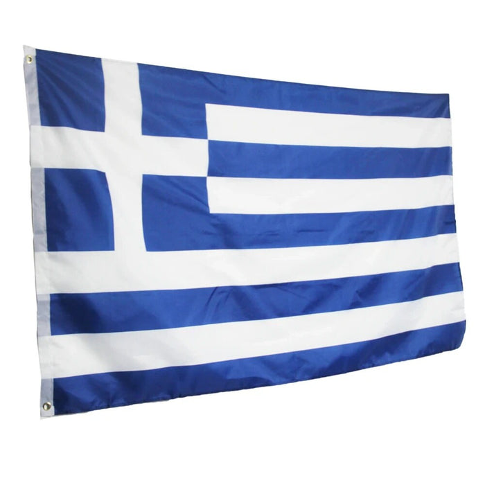 Large Greece Flag / Large Greece Art / Greece Wall Art / Greece Poster / Greece Gifts / Greece Map / Greece Pendant / Greece Necklace