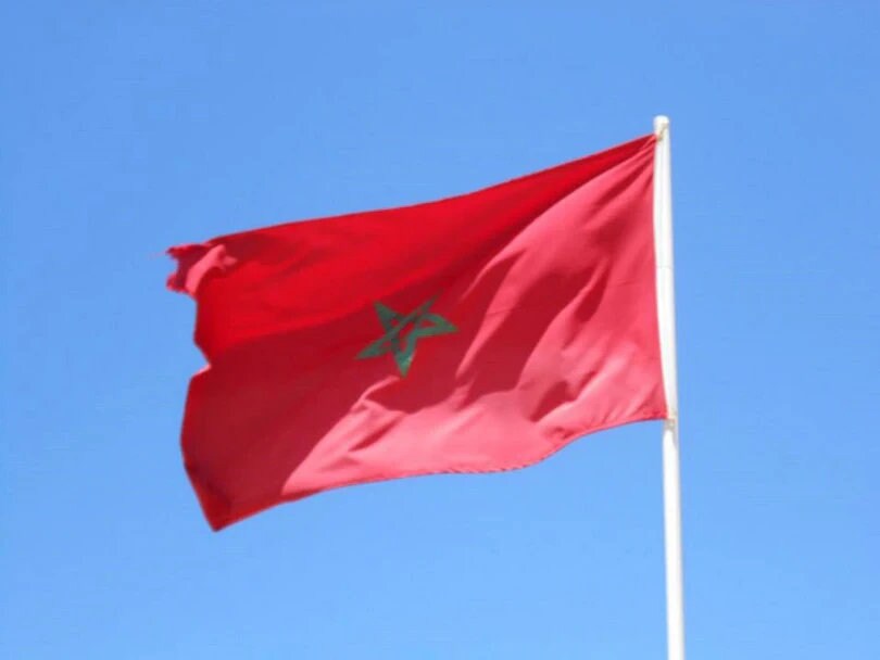 Large Morocco Flag / Large Morocco Art / Morocco Wall Art / Morocco Poster / Morocco Gifts / Morocco Map / Morocco Pendant / Morocco