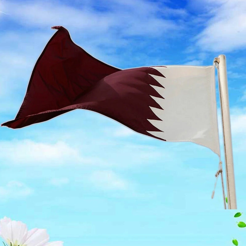 Large Qatar Flag / Large Qatar Art / Qatar Wall Art / Qatar Poster / Qatar Gifts / Qatar Map / Qatar Pendant / Qatar Necklace